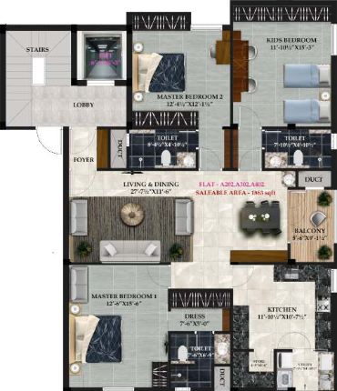 Grandeur Floor Plan